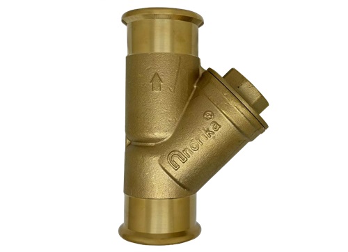 Brass Press Fit Y Strainer